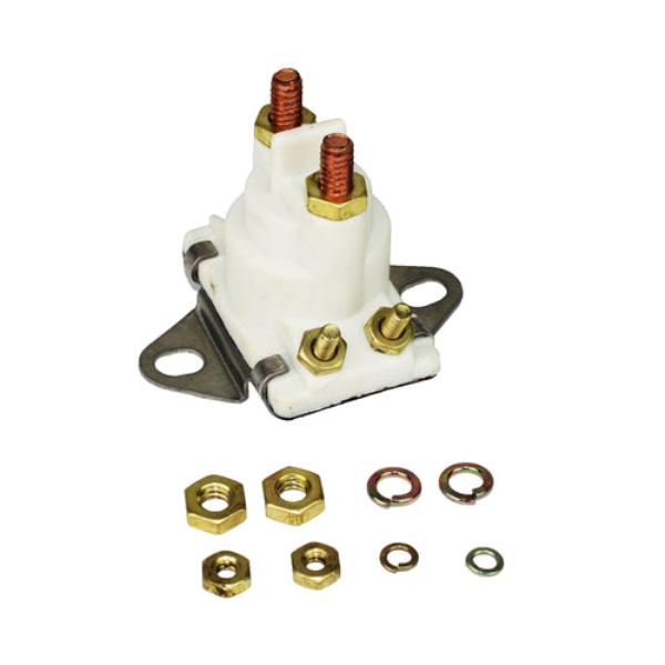Original Equipment Quality Replacement Solenoid f/Mercruiser & Mercury, Isolated base, 12V