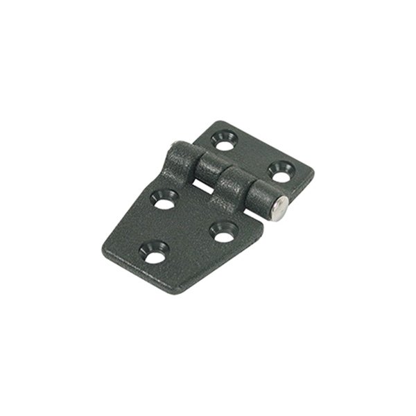 2.25 x 0.37 in. Nylon Shortsided Door Hinge, Black