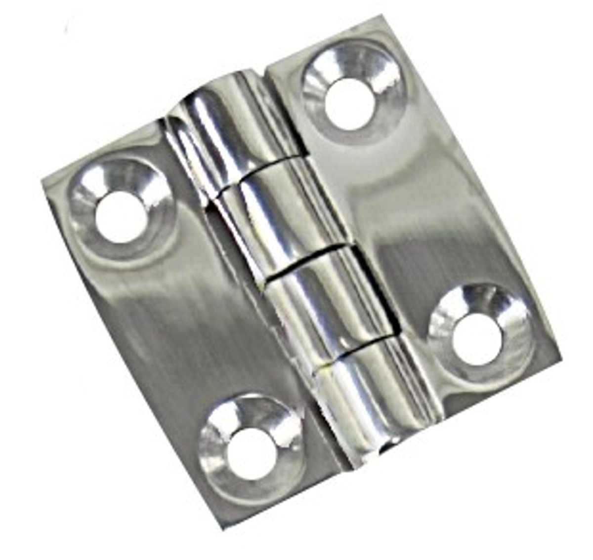 1.5 x 1.375 in. White Nylon Butt Hinge