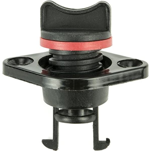 0.75 in. Black Nylon Garboard Drain Plug