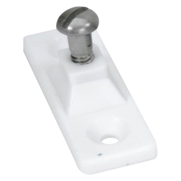 2 Hole Side Mount Deck Hinge, White