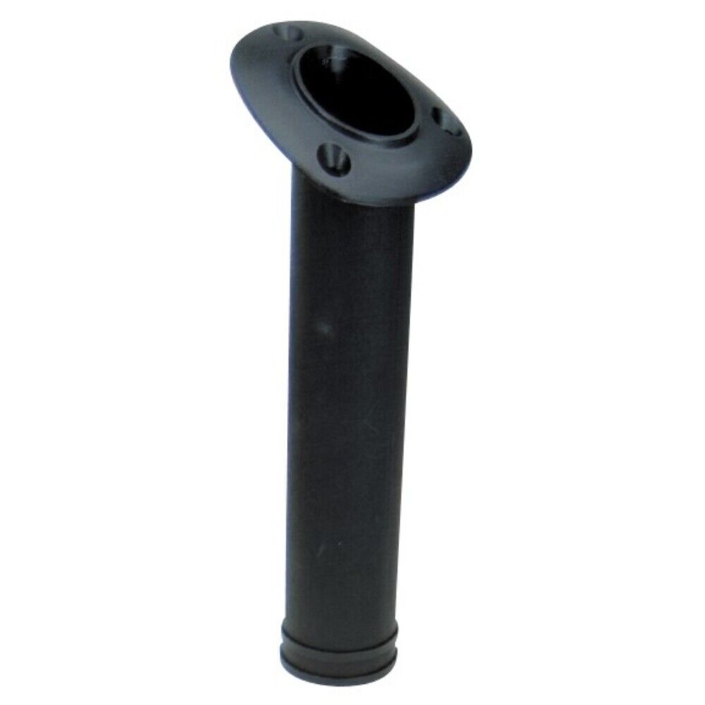 WHC3447BP Flush Mount Rod Holder, Black
