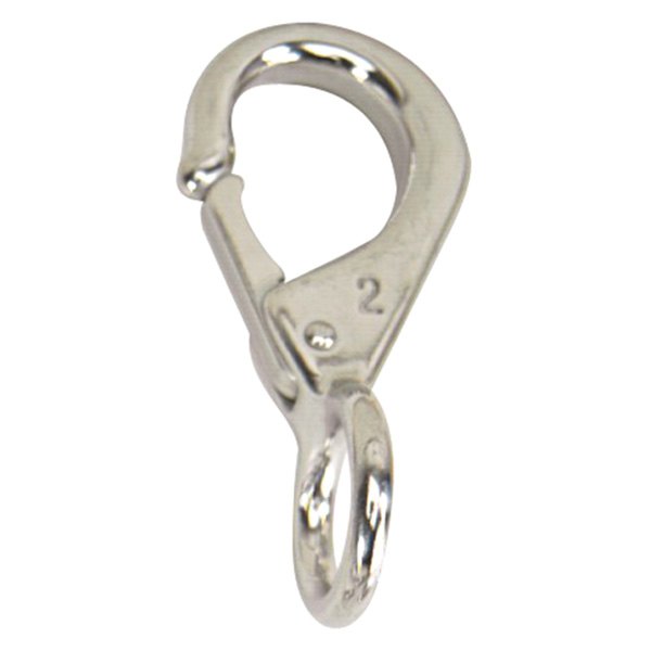 Size 0 Stainless Steel Fast Eye Boat Snap