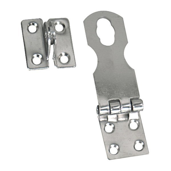 3 x 1 in. Stainless Steel Fixed Safety Hasp