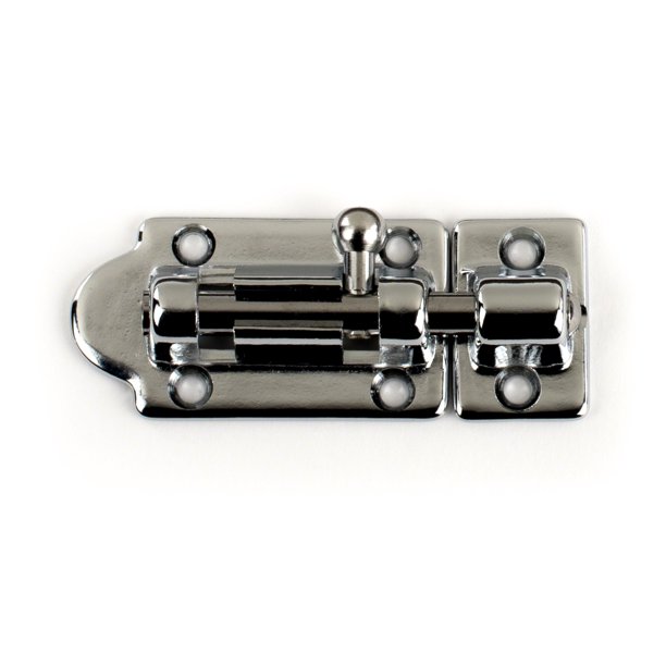 2.5 in. CP Brass Barrel Bolt
