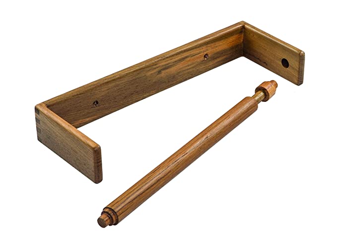Picture of Whitecap WHC62442 Teak Wood Paper Towel Holder, Brown