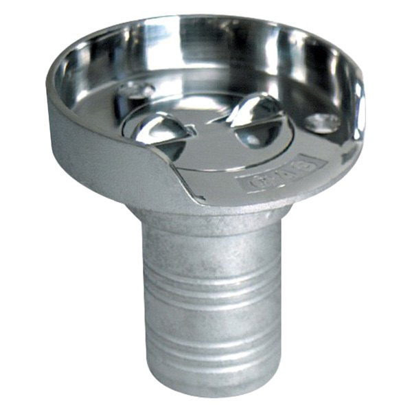 1.5 in. Chrome Plated Zamac Hose Deck Fill with Splash Gd
