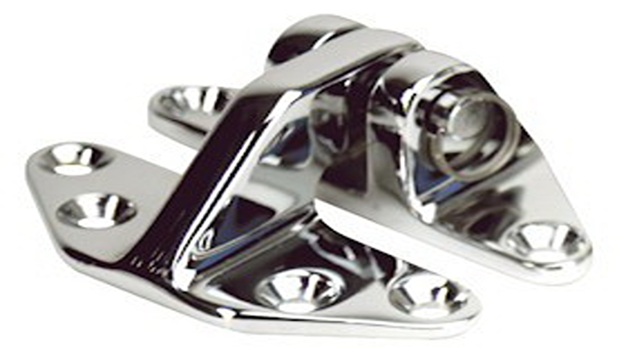 Chrome Plated Brass Hatch Hinge