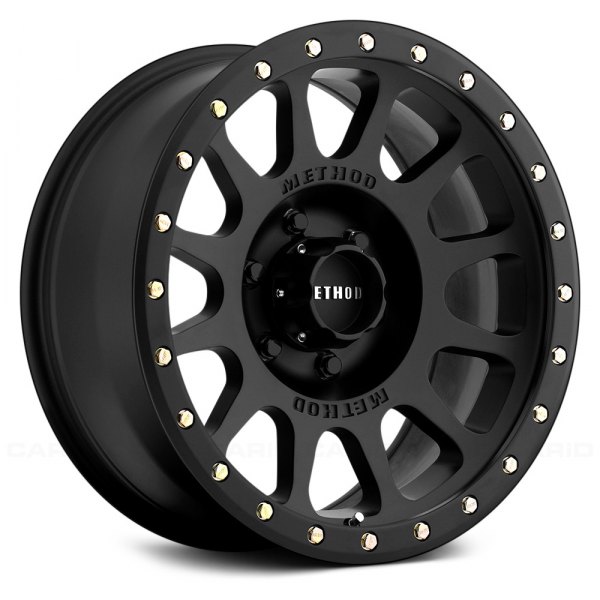 18 x 9 in., 0 mm Offset - 6x135 Bolt Pattern & 94 mm Hub MR305 NV Matte Black Wheel