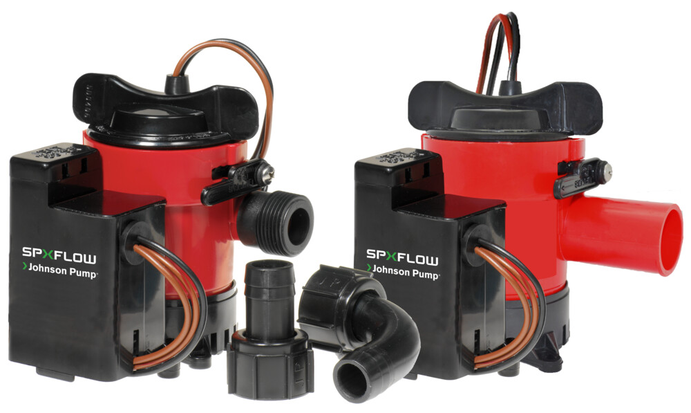 1000 GPH 12V Electro-Magnetic Cartridge Combo Automatic Submersible Bilge Pump