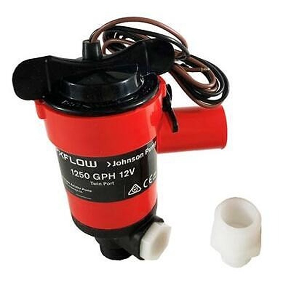 JNP48103 1250GPH 12V Twin Port Aerator Pump