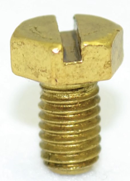 M5x8 Din933 Slotted Brass Screw