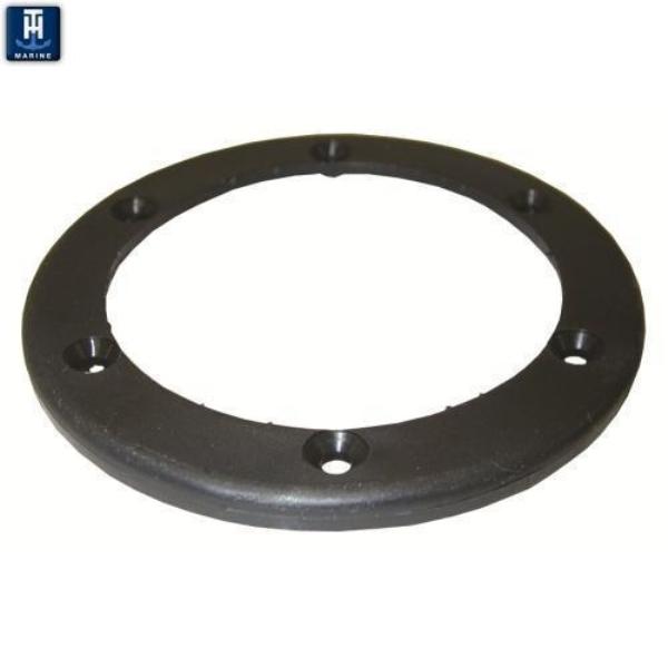 4.5 in. Reinforced Cable Boot Ring, Black
