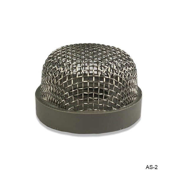 THMAS-2-DP 1 in.-8 Threaded Aerator Strainer with Large Mesh, Gray Base