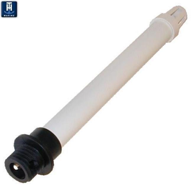 THMODT-1-12GSTW-DP 12 in. Overflow Drain Tube with Threaded Boot & Glued Screen