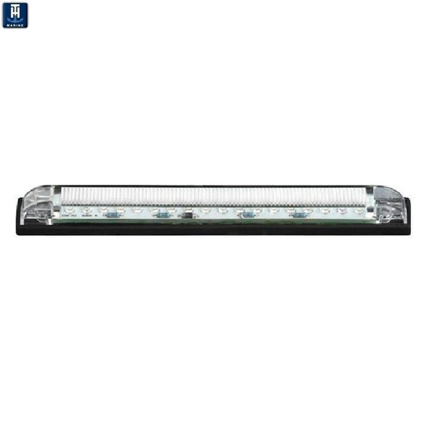 8 in. Slim Line LED Utility Light, White with Clear Lens