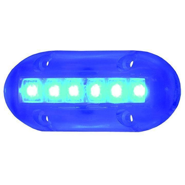 LED Underwater Surface Mount Light, Blue