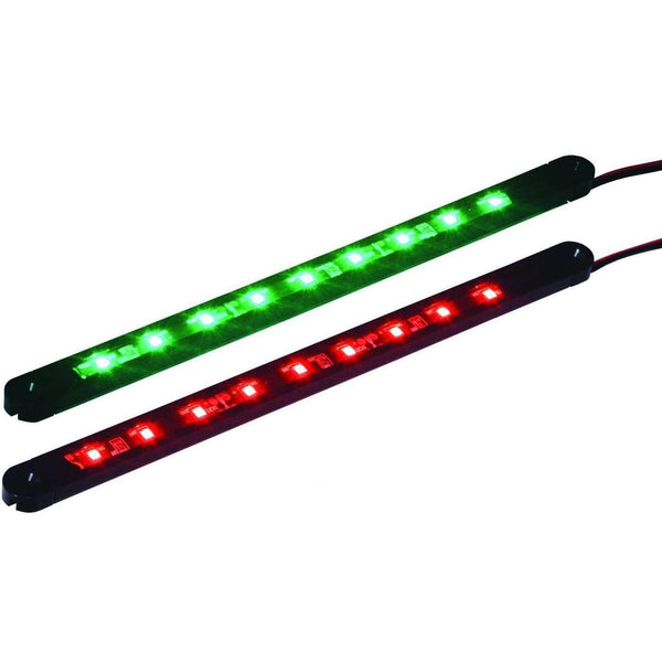 6 in. LED Bow Light Navigation Kit, Black