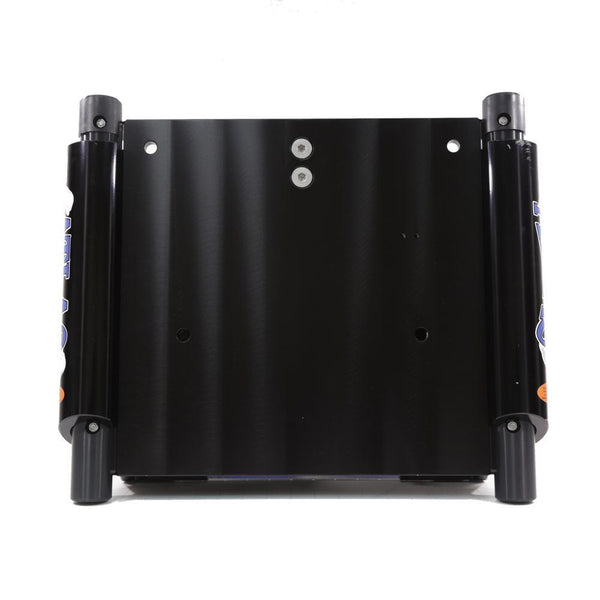 4 in. Inatlasin Standard Setback Hydraulic Jack Plate, Gloss Black Anodized