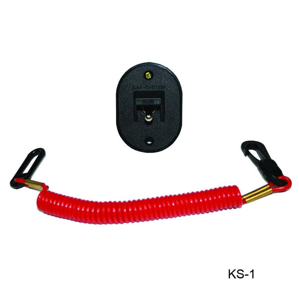 Single Outboard Saf-T-Stop Kill Switch
