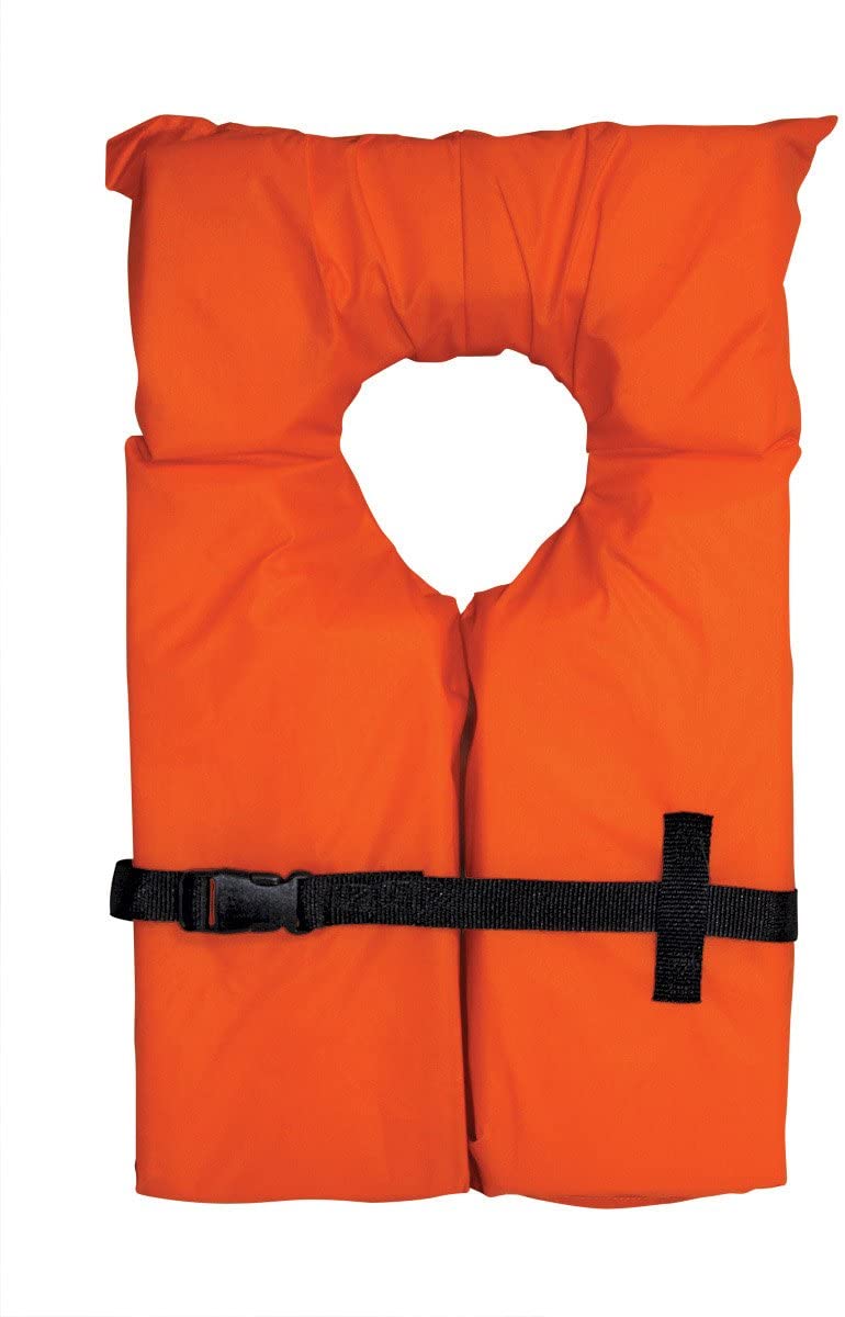 Type II Keyhole Life Vest, Orange - Youth