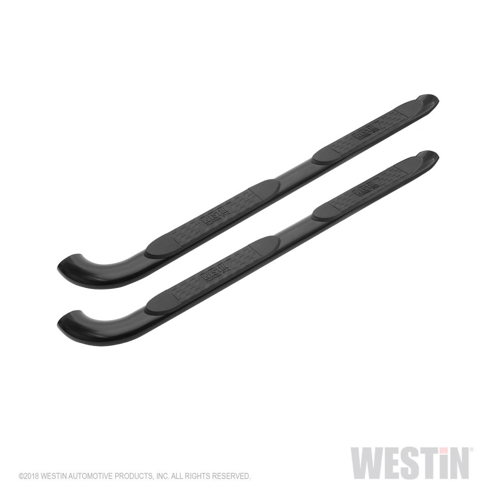 Platinum Oval Step Bar for 2007-2017 Tundra D Cab, Black
