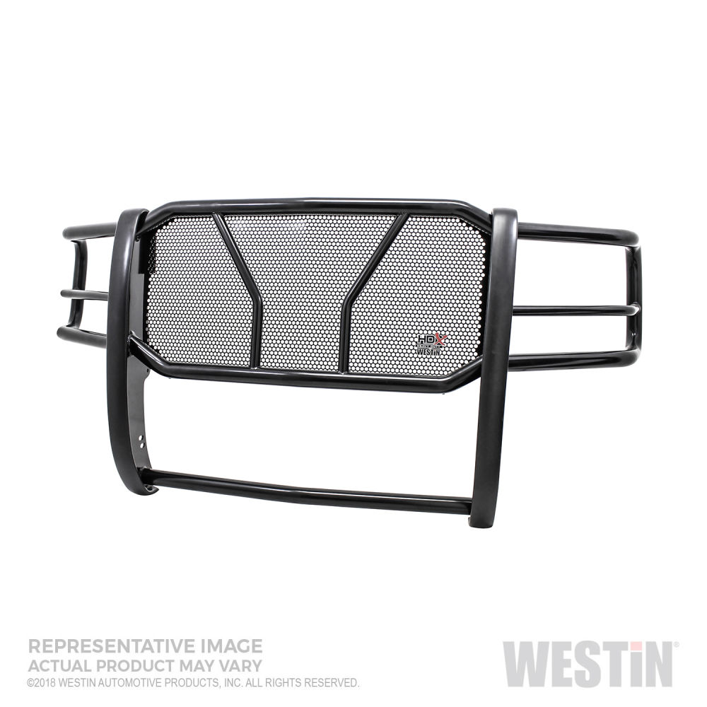 Hdx Grill Guard for 2007-2010 Sierra 2500 & 2007-2010 Sierra 3500, Black
