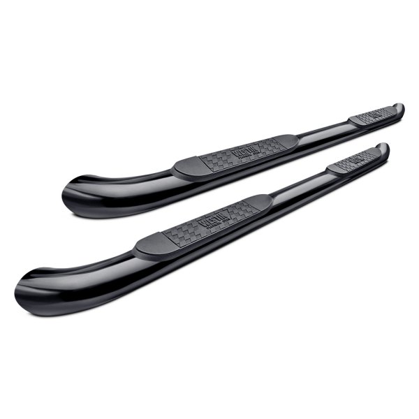 WES21-3835 4 in. Edition Platinum Oval Step Bracket for 2010-2016 & 2014-2016 SR5 Toyota 4Runner Trail, Black