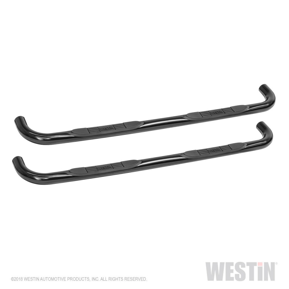 WES23-3855 Double Cab E-series Step Bar for 2015-2016 Chevrolet Silverado Sierra 2500 & 2015-2016 Chevrolet Silverado Sierra 3500, Black