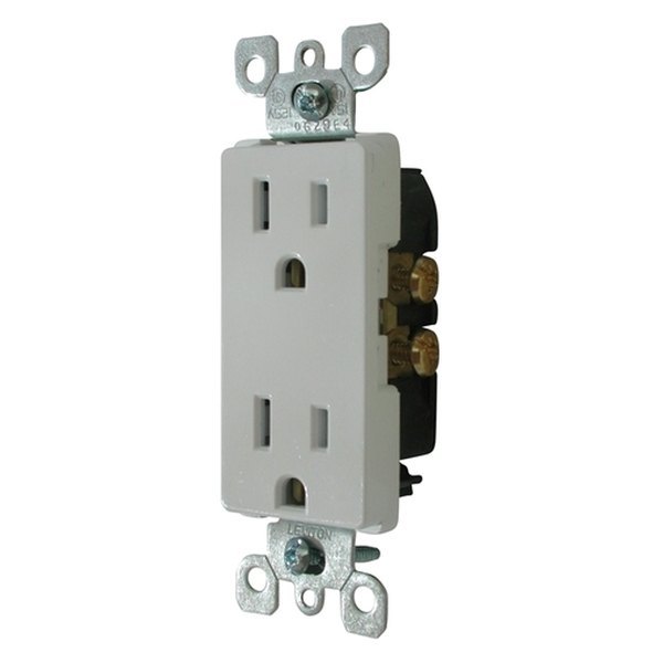 Valterra Products  Decor Receptacle, White