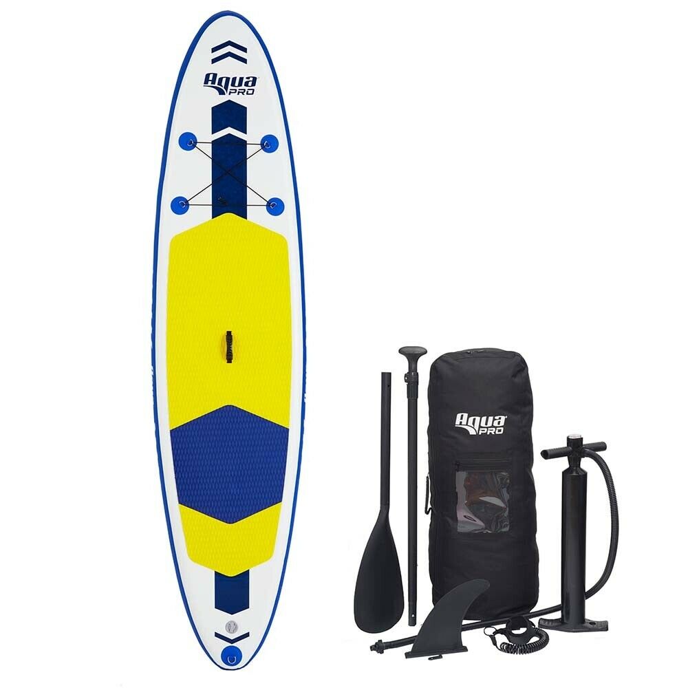 Picture of Aqua Leisure AQUAPR20926 10 ft. x 6 in. Inflatable Stand Up Paddle Board Drop Stitch Oversized Backpack for Board & Accessories