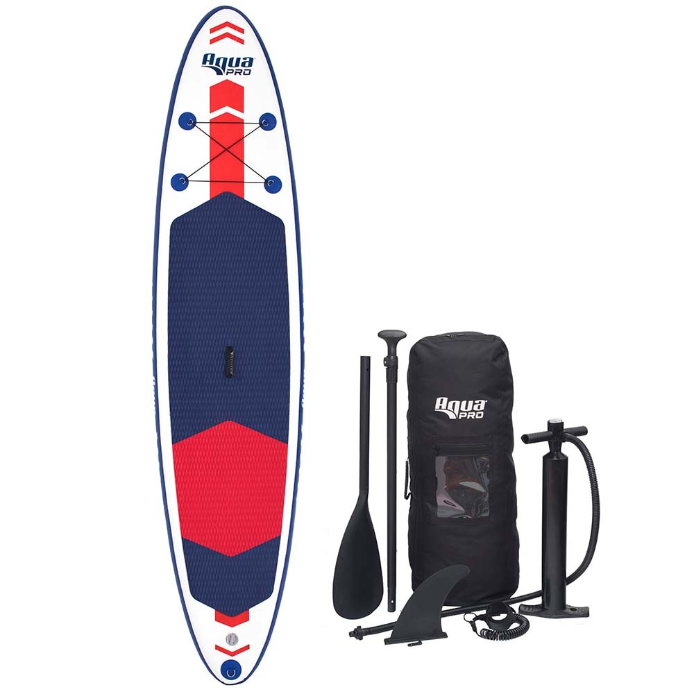 Picture of Aqua Leisure AQUAPR20927 11 ft. Inflatable Stand Up Paddle Board Drop Stitch Oversized Backpack for Board & Accessories