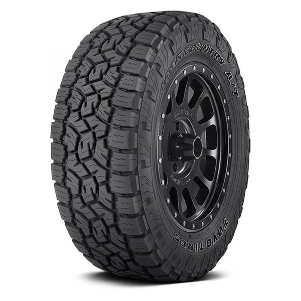 TOY355540 LT285 70R17 121 118S E10 OPAT3 Open Country Tires with Outlined White Lettering, Black -  Toyo Tires