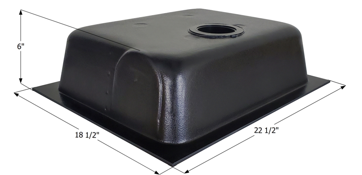 HT630B-SBD Holding Tank with Bottom Drain