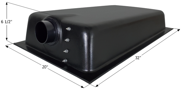 HT620-ED Holding Tank with 3 in. Spigot & 4 Level Sensors