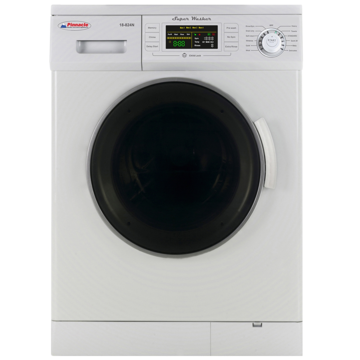 Picture of Pinnacle PIN18-824N Super Washer&#44; White