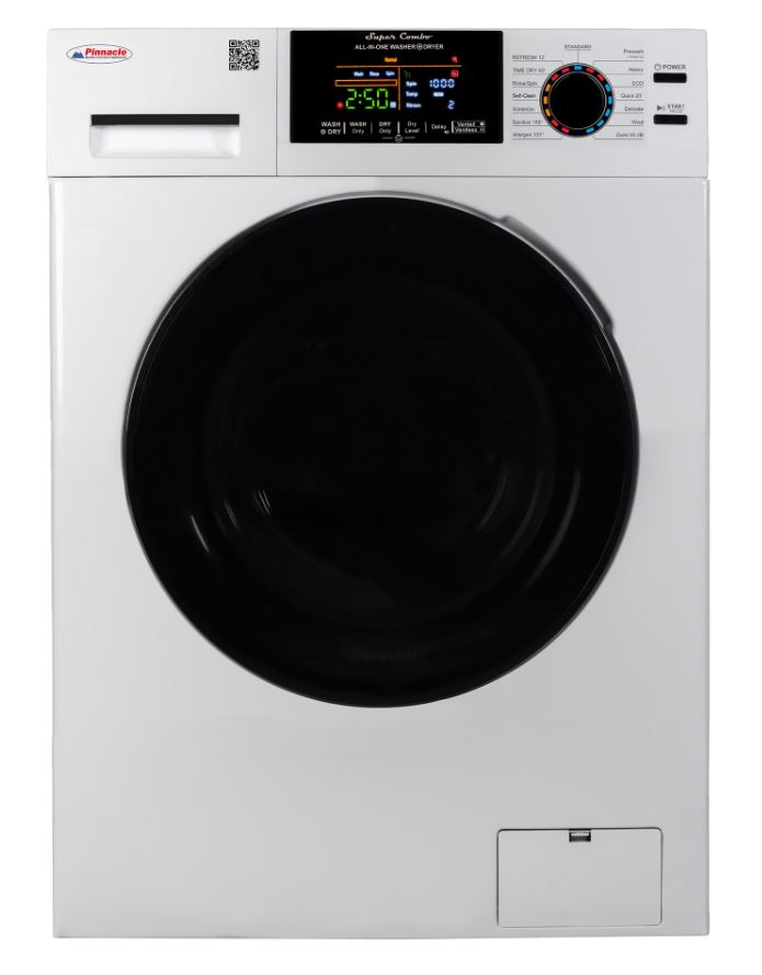 Picture of Pinnacle PIN21-5500 W 18 lbs Super Washer & Dryer Combo&#44; White