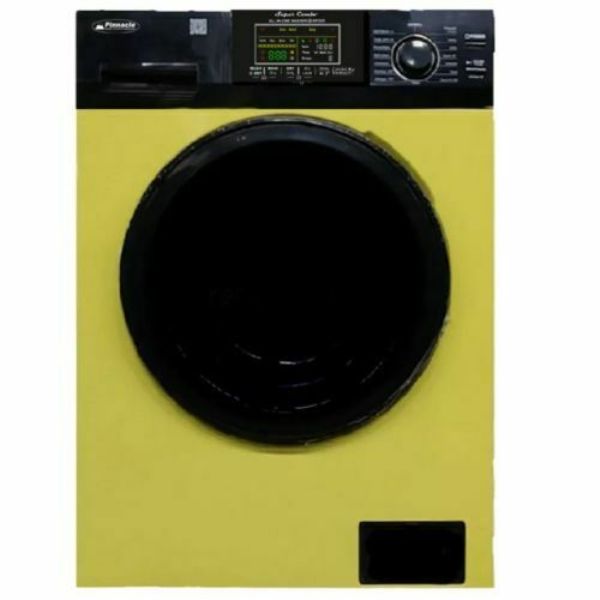 Picture of Pinnacle PIN21-5500 YB 18 lbs Super Washer & Dryer Combo&#44; Yellow with Black Trim