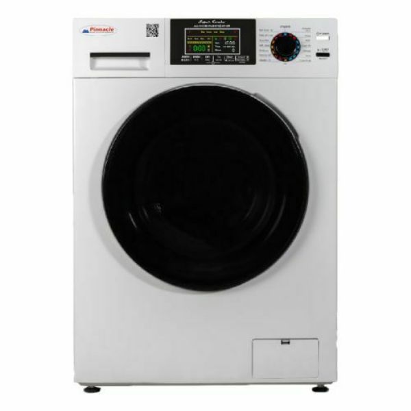 PIN21-835 W 18 lbs Front Load Washer, White with Silver Trim