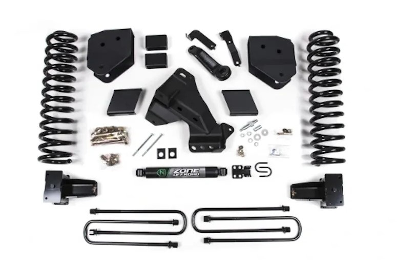 6 in. Radius Arm Drop Suspension Lift System with Fox Advanced Shocks for 2020-C Ford F250-F350