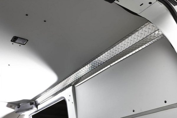LFS009-151-1010 Aluminum Side & Rear Door Sill Protector Set with Floor Mat for 2012-2021 Nissan NV