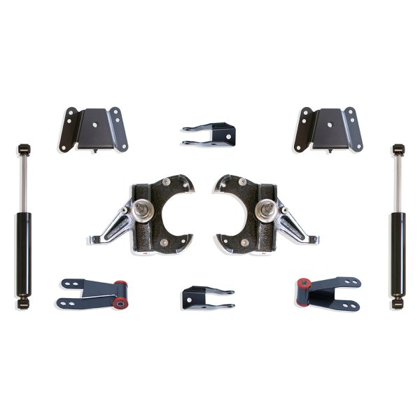 2.5 x 4 in. Front & Rear Lowering Kit for 1973-1986 Chevy CK Pickup
