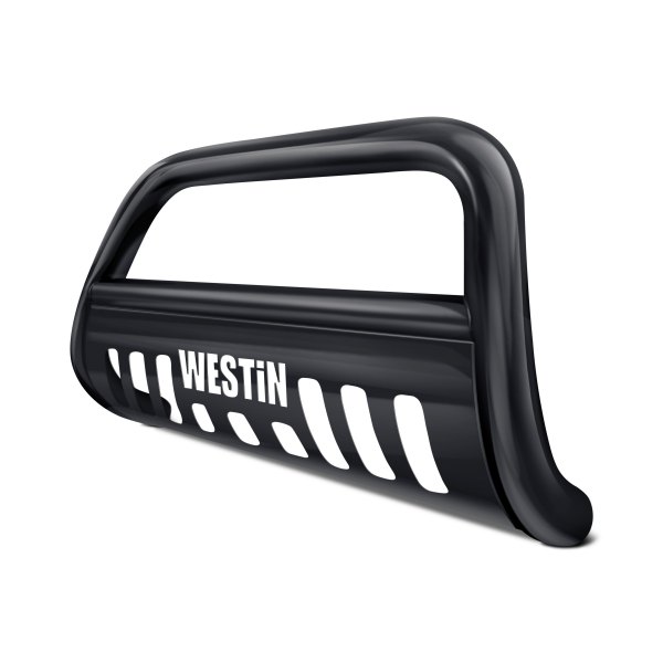 WES31-3985 3 in. E-Series Black Bull Bar with Skid Plate for 2019-2020 Ford Ranger