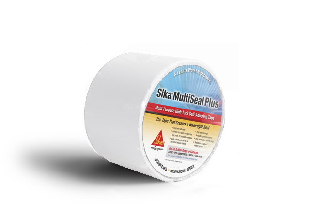 4 in. x 50 ft. Sika Multiseal Plus Tape, White Membrane