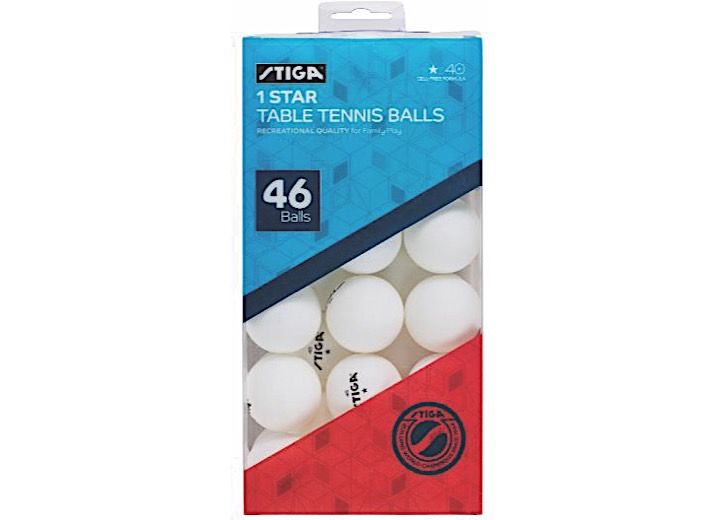 Picture of Escalade Sports ECAT1460 1-Star White Table Tennis Balls