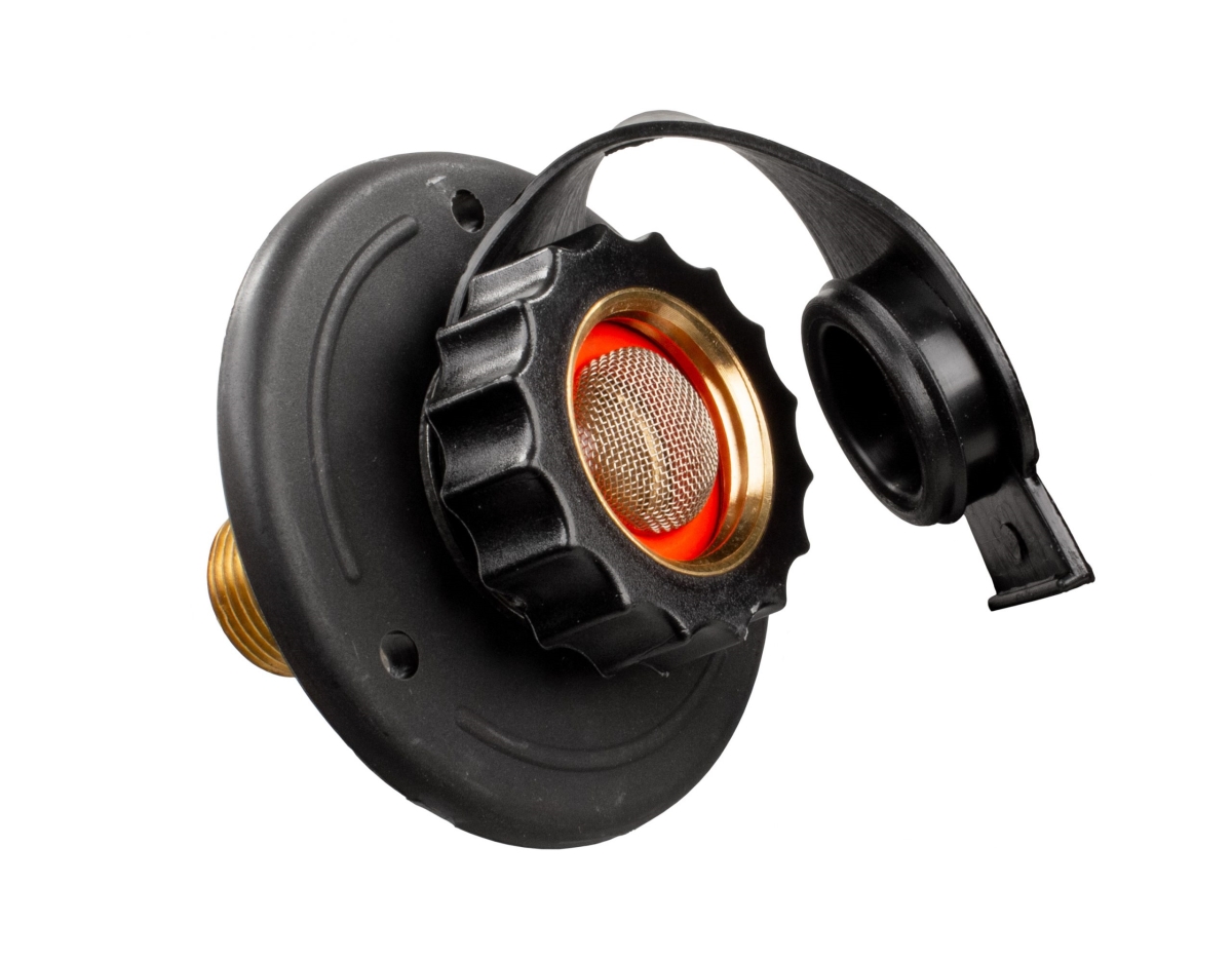 City Water Flange in Black- FPT