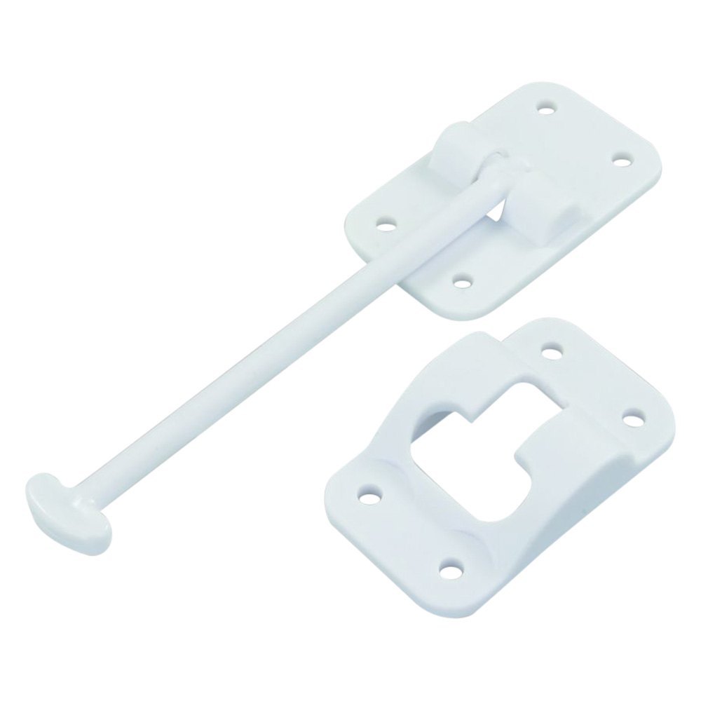 6 in. T-style Door Holder, Polar White