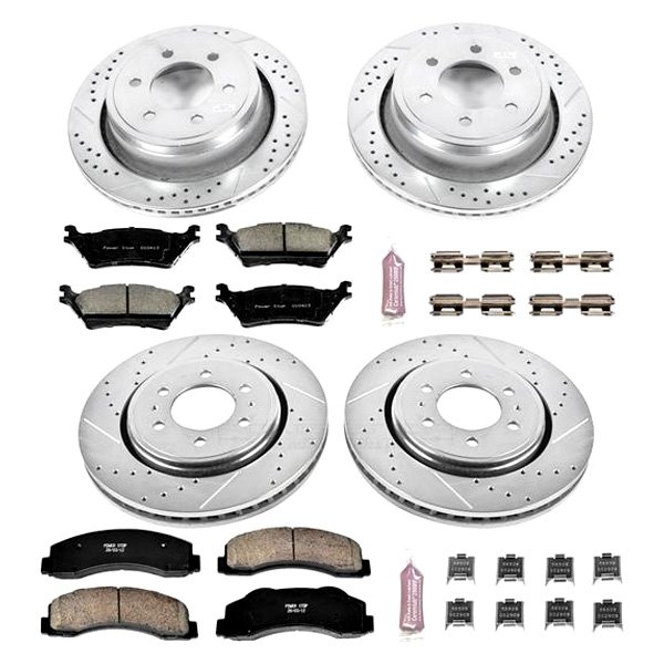 Front & Rear 1 Click Brake Kit for 2012-2018 Ford F-150