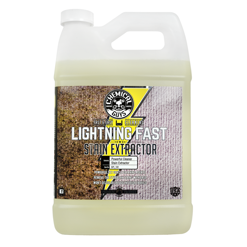 CHGSPI-191 1 gal Lightning Fast Carpet & Upholstery Stain Extractor Cleaner & Stain Remover -  Chemical Guys, CHGSPI_191