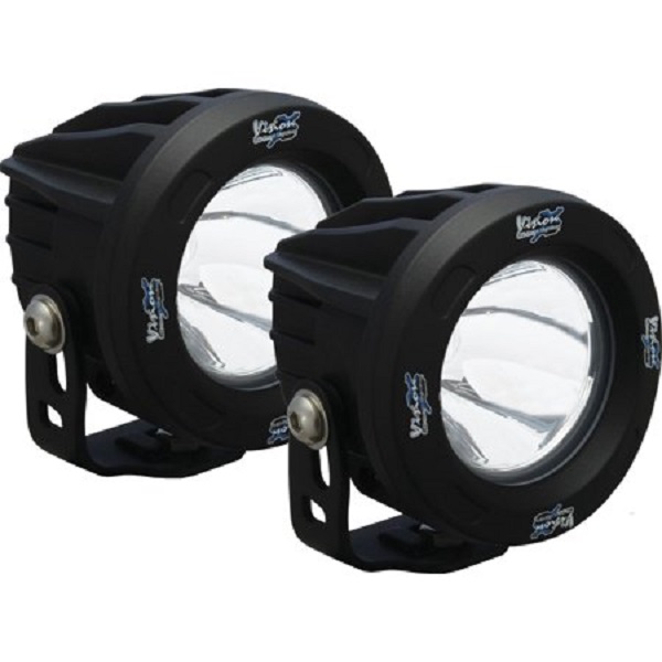 VIX9141251 10W Optimus Round Prime 10 deg Beam Kit LED Light, Black